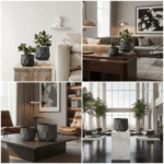 Banzai Grey Iron Vase