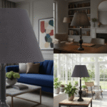 Cottage Bell Lampshade-December Sky (Large)