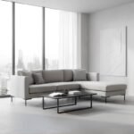 Rialto Trestle Sofa With Chaise