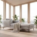 Rialto Trestle Sofa With Chaise - Image 3