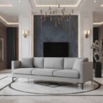 Rialto Trestle Sofa With Chaise - Image 2