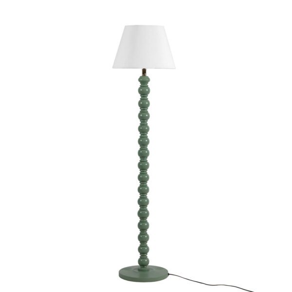Maryland Wooden Floor Lamp-Sage