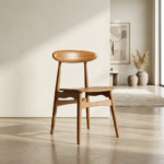Alden Sculpted Teak Dining Chair
