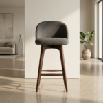 Alden Upholstered Bar Chair - Image 2
