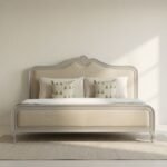 Summer Garden Upholstered Bed Without Storage-Queen