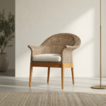 The Elara Cane Accent Chair - Image 2