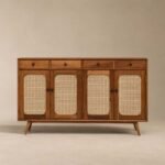 The Sumatra Cane Credenza